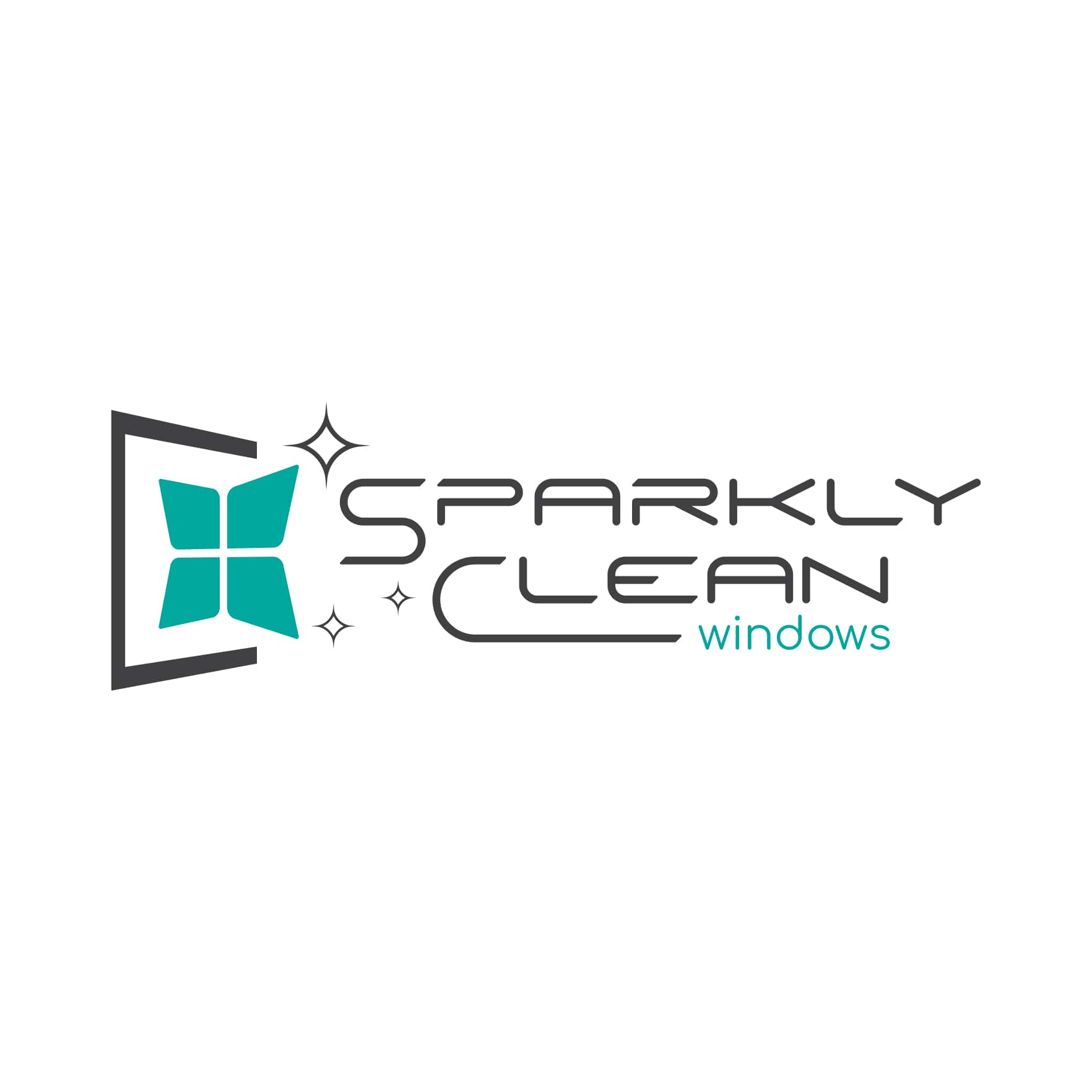 Sparkly Clean Windows Logo Light